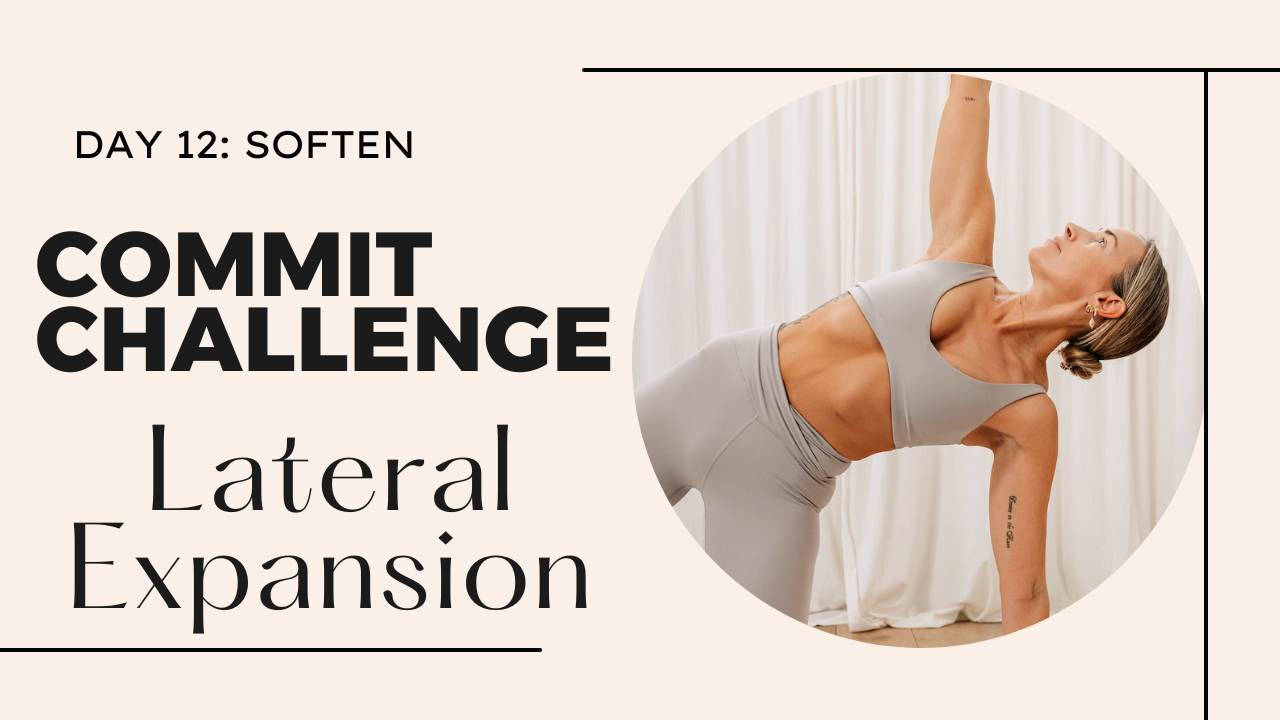 side body stretch | commit challenge, day 12