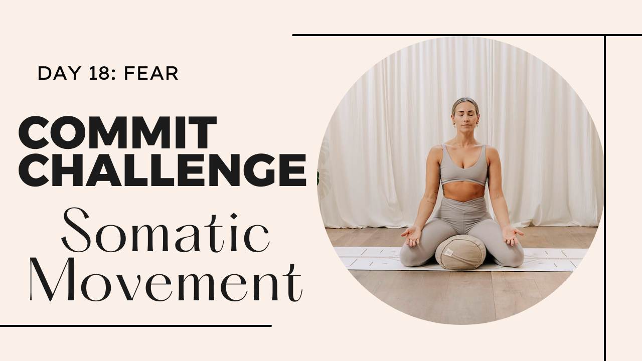 15 minute yoga to release fear | 30 commit challenge, day 18
