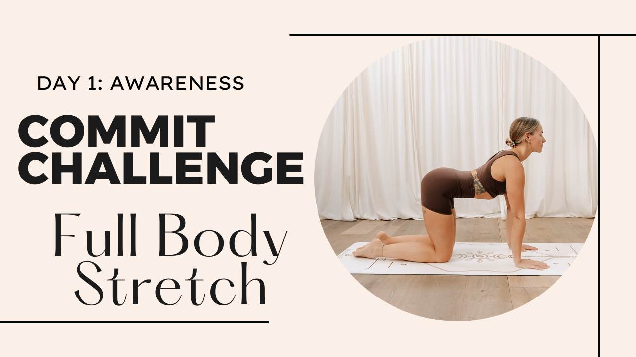 10-minute full body stretch | commit challenge, day 1