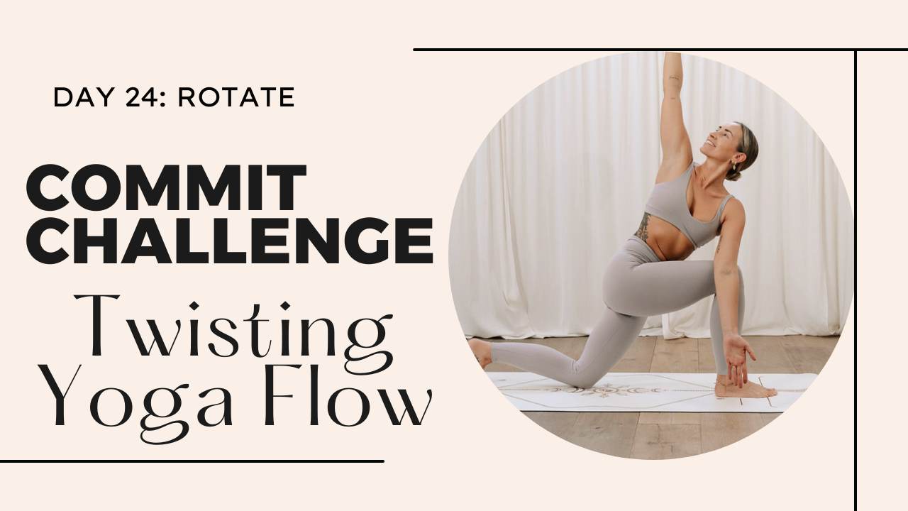 15 minute twisting flow | 30 commit challenge, day 24