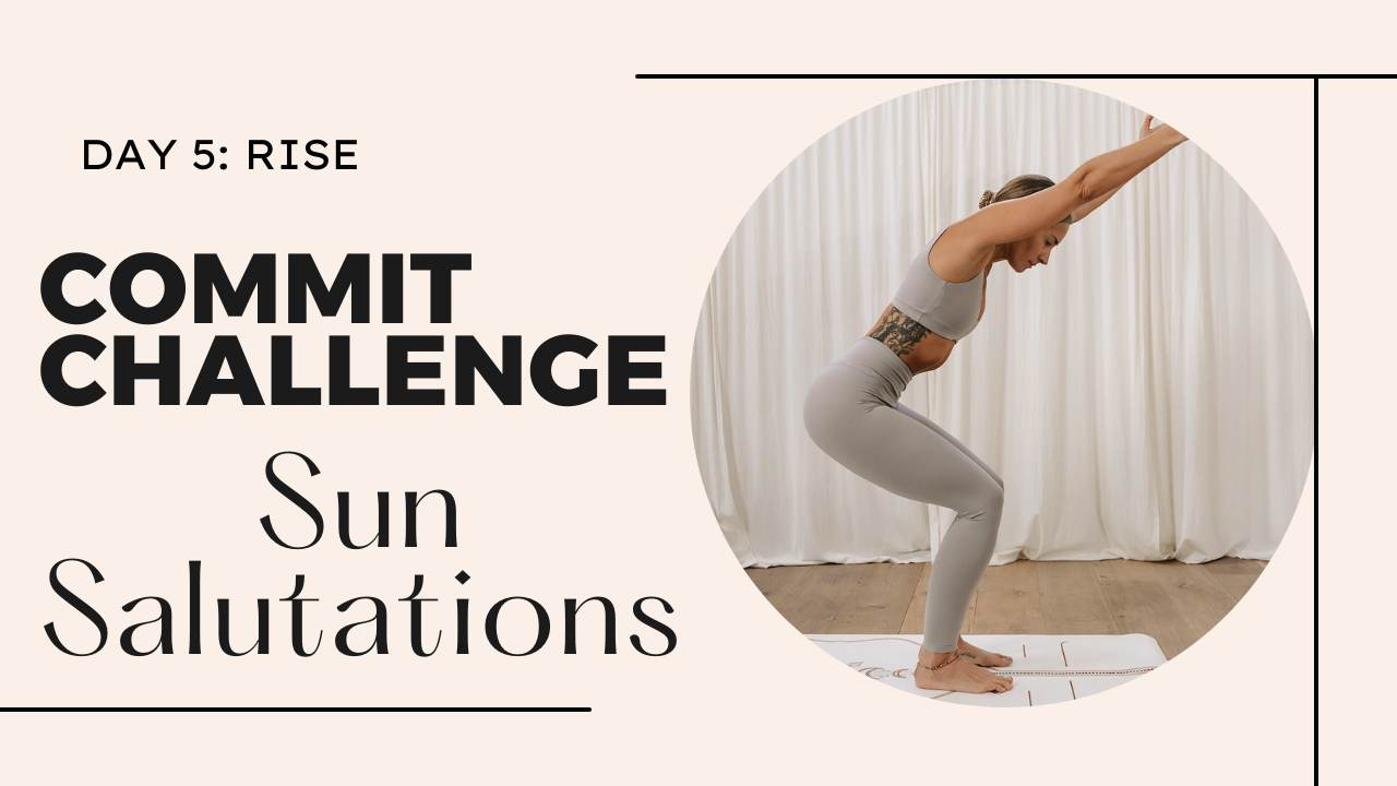 morning energy flow | commit challenge, day 5