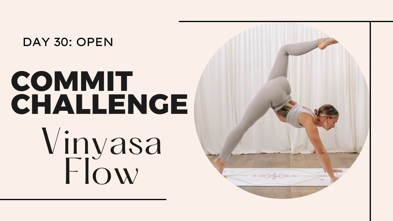 15 minute vinyasa flow | 30 commit challenge, day 30